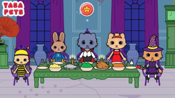 亚萨宠物万圣节 2