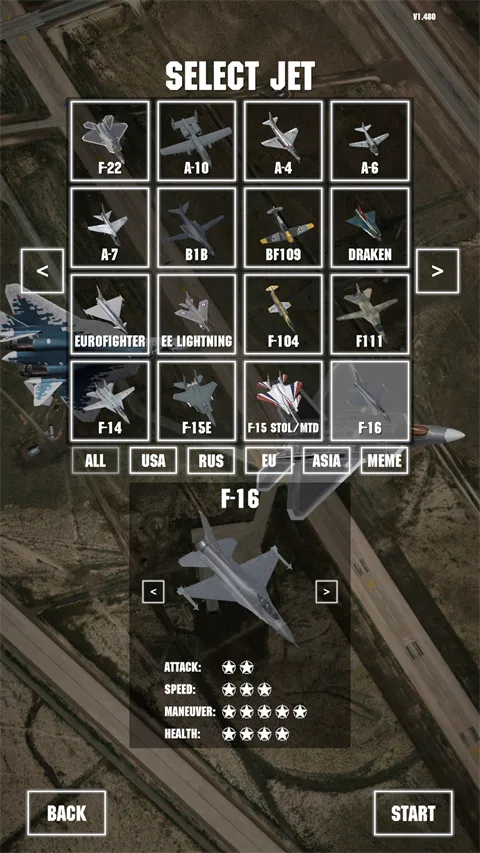 喷气式战斗机模拟器