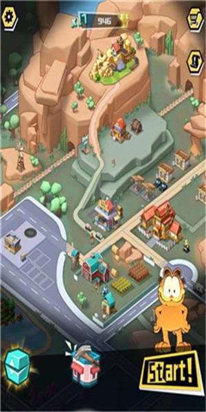 加菲猫欢乐跑 1