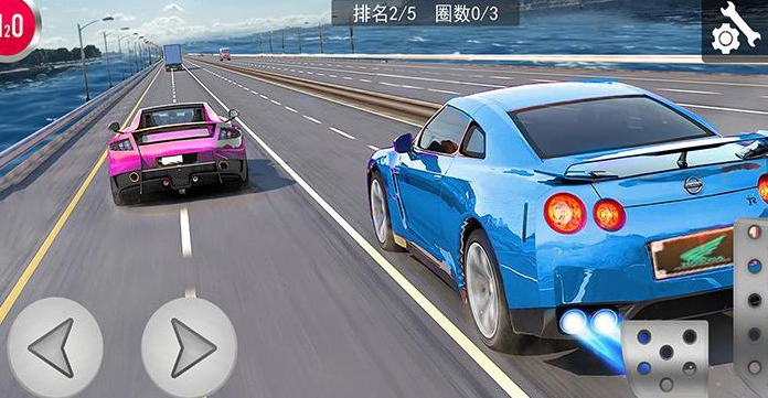 超级冲刺赛车游戏 1