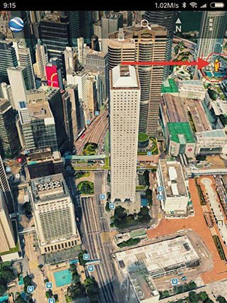 earth地图街景小黄人功能界面截图