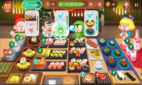 LINE熊大上菜 1